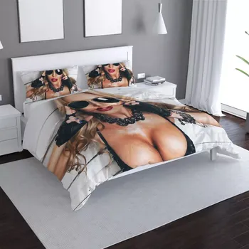 Povlečení Sablio Povlečení Žena s brýlemi - 140x220 / 90x70