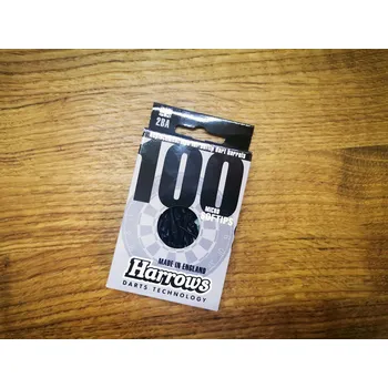 Příslušenství pro šipky Harrows Darts Hroty Harrows Micro soft 2ba 100ks box - černá