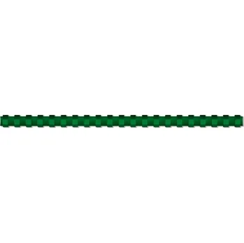 Vázací hřbet Hřbety pro kroužkovou vazbu A4 zelené, plastové, průměr 14 mm Titanum