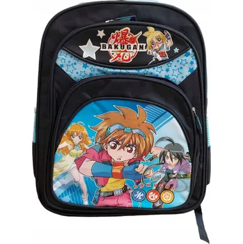 Školní batoh Vícekomorový Školní batoh školní batoh pro teenagery, černý