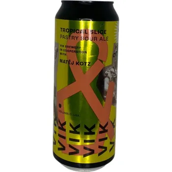Pivo Pivovar Vik Tropical Slice 18 0,5l plech pivovar Vik