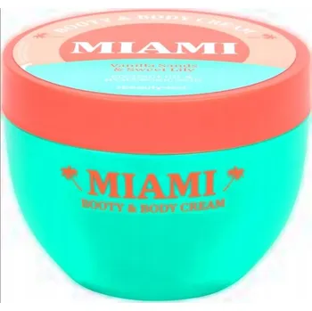 Tělový krém Tělový krém Booty & Body 240 ml Miami - Vanilla Sands & Sweet Lily
