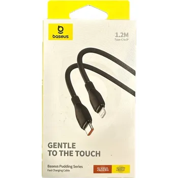 Datový kabel Kabel Baseus USB-C na Apple Lightning 1,2 m černý