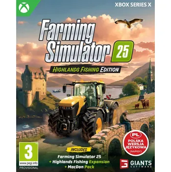 Hra pro Xbox Series Farming Simulator 25 Highlands Fishing Edition Xbox Series X krabicová verze