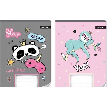 Sešit Sešit A5 s linkami růžové sešity pro děti školní sešit poznámkový blok Beniamin 32 listů