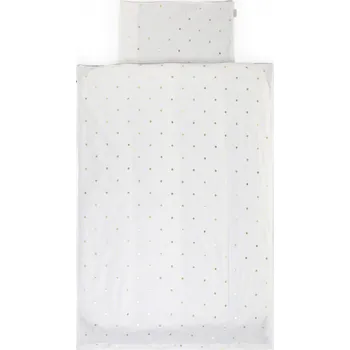 Povlečení Childhome Dětské povlečení 2-dílné Jersey Gold Dots
