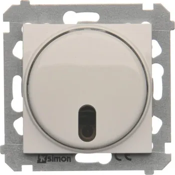 vypínač Stmívač tlačítkový, s možností dálkového ovládaní, 20 – 500&nbsp;W, jednoobvodový, 230, Simon 54 DS13T.01/11, bílá