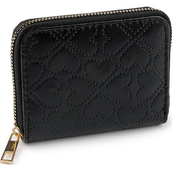 Peněženka Dámská / dívčí peněženka srdce 9x11 cm, malé, 4 černá