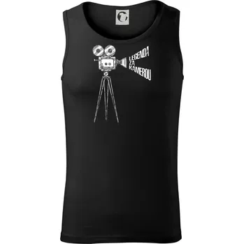 Pánské termoprádlo Legenda za kamerou - Tílko pánské Core - M ( Černá )