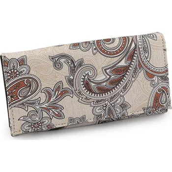 Dámská peněženka 10x18,5 cm, barva 7 hnědá