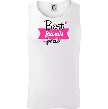 Best friends stuha - Tílko pánské Core - S ( Bílá )