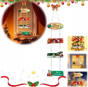 Vánoční dekorace Vánoční LED osvětlení, dekorace do oken, vnitřní, na baterie