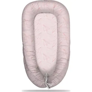 Hnízdečko pro miminko Sablio Hnízdečko pro miminko Růžové papírové vlaštovky