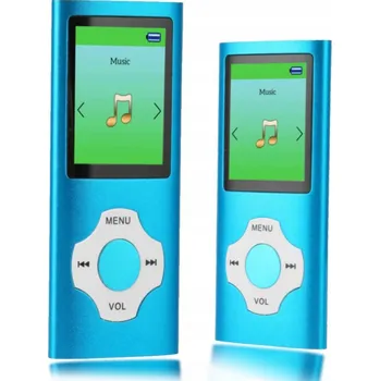 PŘENOSNÝ MP3 PŘEHRÁVAČ HUDBY S 1,8" LCD DISPLEJEM - MODRÝ