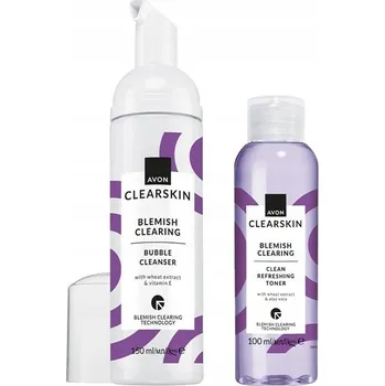Kosmetická sada Avon Clearskin – tonikum 100 ml a čisticí pěna 150 ml