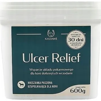 Doplněk stravy pro koně s žaludečními vředy Ulcer Relief 600g Kadans - na vředy u koní