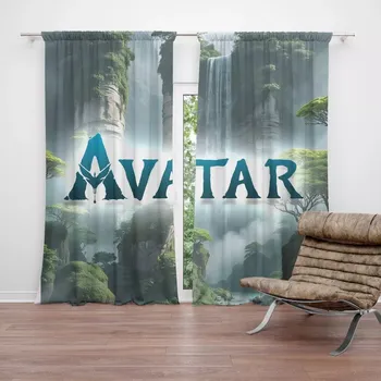 Závěs Sablio Závěs Avatar The Way of Water Vodopád: 2ks 140x250cm