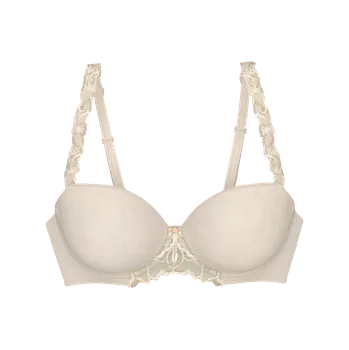 Podprsenka Dámská podprsenka Wild Azalea Florale WHP - BROWN - sv. béžová 00RB - TRIUMPH BROWN 75E