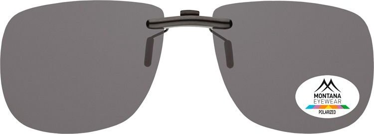 MONTANA EYEWEAR Polarizační KLIP NA BRÝLE C2 se šedou čočkou + pouzdro