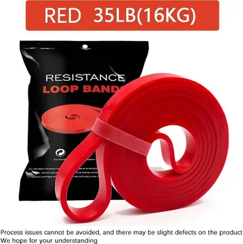 Odporová latexová guma na cvičení | fitness - Červený