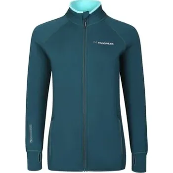 Dámská mikina TISPA MERINO dámská funkční mikina zelená XL