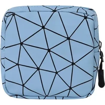 Malá kosmetická taštička na vložky | cestovní taštička - Modrý