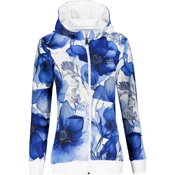 Dámská mikina Dámská funkční mikina na zip premium ALTISPORT VOJ/ALW102MI02 NAVY/BÍLÁ L