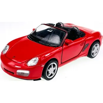 autíčko Welly Porsche Boxster S cabriolet, red 1:34-39