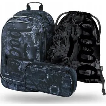 Školní batoh Školní batoh BAAGL s více přihrádkami, vícebarevný, 25 l