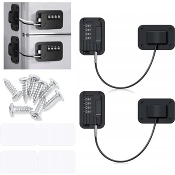 Příslušenství pro čtečku elektronické knihy 2x Kódový zámek na skříňku, zásuvku – ochrana před dětmi