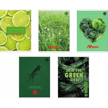 Sešit A5 s mřížkou Ziemia Obiecana, 80 listů