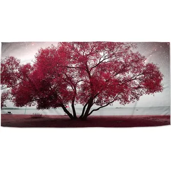 Osuška Sablio Ručník Červený strom - 30x50 cm