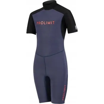 Vodní sport Neopren Prolimit Grommet Shorty 2/2 Blue/Red 3XL