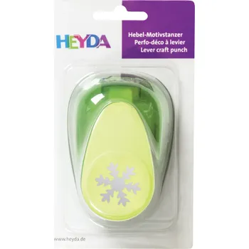 Vysekávačka papíru HEYDA 36mm - sněhová vločka