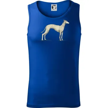 Vintage Whippet - Tílko pánské Core - M ( Královská modrá )