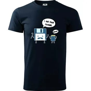 I am your father SD karta - Triko extra velké (5-8XL) - 6XL ( Námořní modrá (velmi tmavá - téměř černá) )