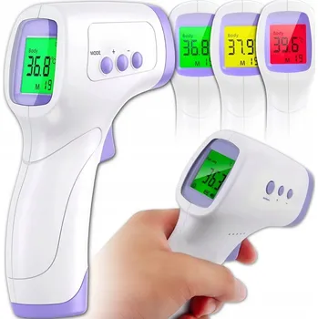 Teploměr osobní HeTaiDa HTD8813 Elektronický Bezdotykový Teploměr