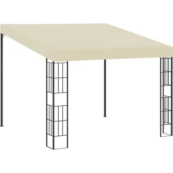 Pergola vidaXL Altán ke zdi 3 x 3 m krémový textil
