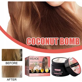 Vlasová regenerace 50g vyživující kokosová bomba – maska na vlasy