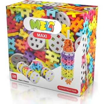 ostatní stavebnice Stavebnice Meli maxi constructor 120 dílků