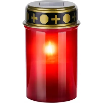 Svíčka HŘBITOVNÍ SVÍČKA SOLÁRNÍ LED GRUNDIG