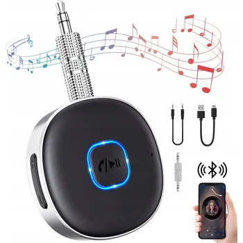 Bluetooth adaptér Annadue Bluetooth 5.0 Audio Vysílač a Přijímač, KN321 2v1, adaptér