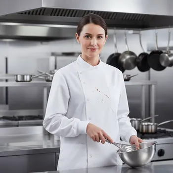 Gastro oděv Portwest Plášť HOWIE kuchyňský Velikost S bílá