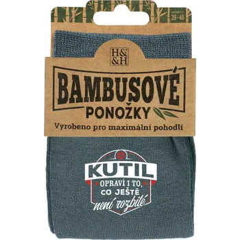 Dámské ponožky Bambusové ponožky - Kutil