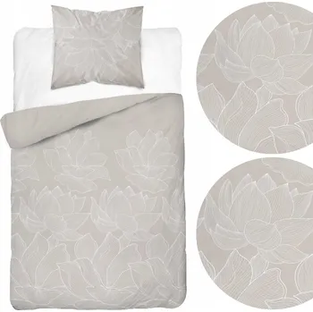 Povlečení Bavlna Povlečení 140x200 Geometrická mozaika Béžová