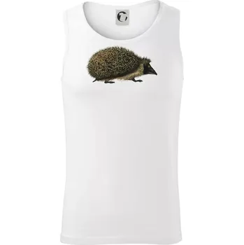 Ježek kresba - Tílko pánské Core - 2XL ( Bílá )