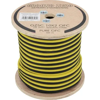 Napájecí kabel Repro kabel Ground Zero GZSC 10X2-OFC (cena za 1 metr)