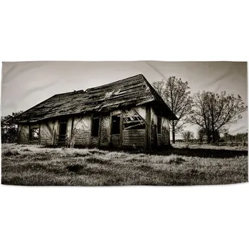 Osuška Sablio Ručník Starý dům - 50x100 cm
