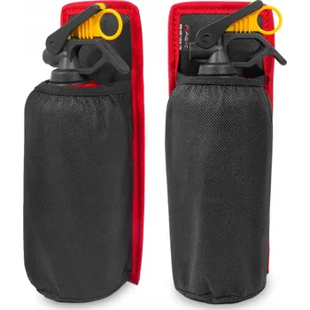 Držák hasicího přístroje do auta Agmi na suchý zip, polypropylenový, do 10 cm