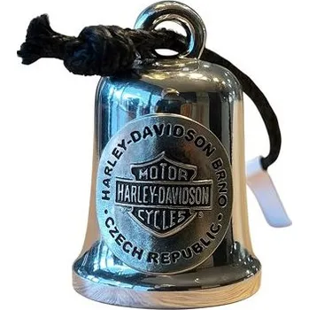 Ride Bell H-D Brno stříbrný HCB-BRO-001